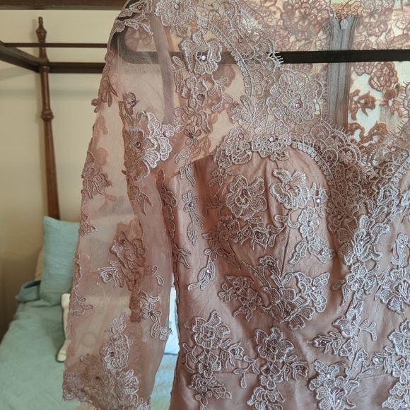 Beautiful Mauve Formal Dress,Bridesmaid dress - Picture 4 of 6